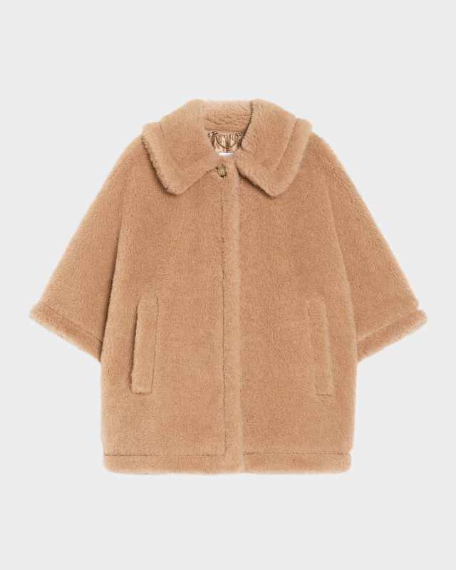 Wool-Blend Tenebre 4 Wrap Poncho